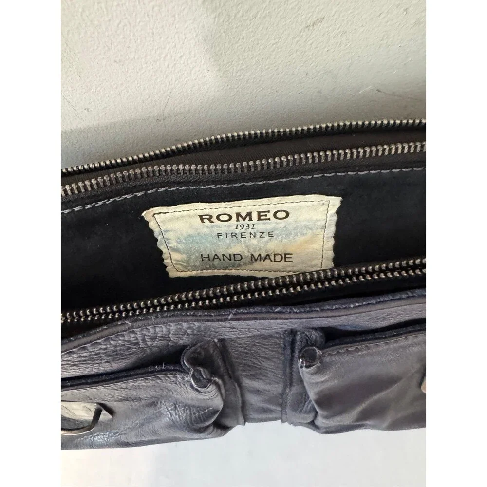 ROMEO 1931 LUXURY BRIEFCASE ITALIAN LEATHER ONE OF A KIND